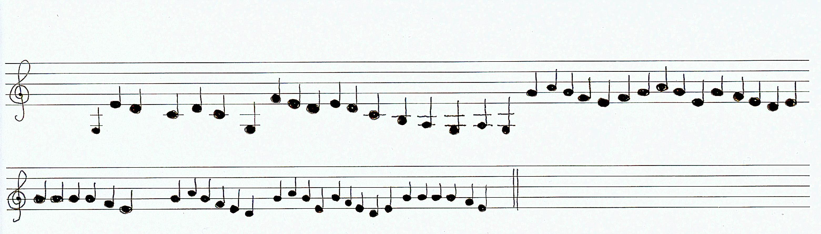 Nuty hymnu Drużyny
